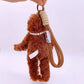 20cm Cute Little Monkey Pendant Plush Doll Animal Hanging Plushies Doll Bag Pendant Soft Stuffed Backpack Keychain Plush Dolls