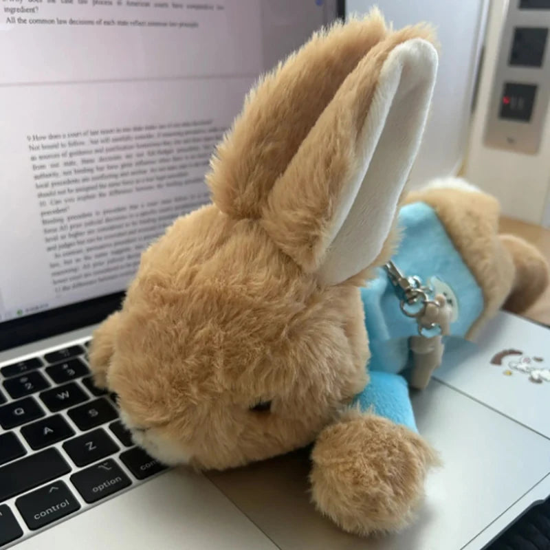 Cute Plush Rabbit Pencil Case Kawaii Doll Back To School Storage Bag Pen Bag Stationery Student Stationery School Supplies