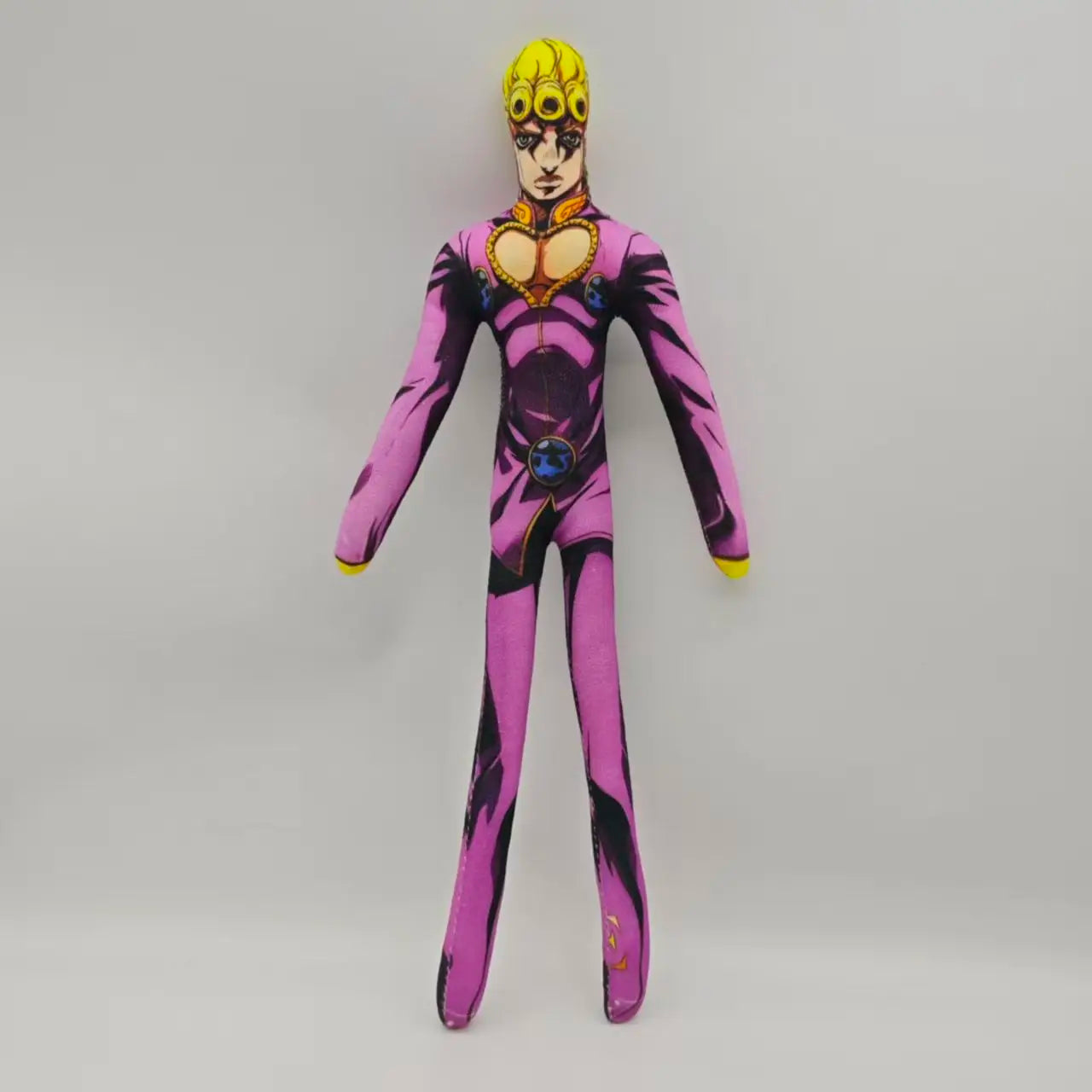 28cmJoJo Jotaro Kujo Joseph Joestar Gyro Zeppeli Johnny Joestar Stuffed Doll Abstract Wire Skeleton Cosplay Fans Collection Gift