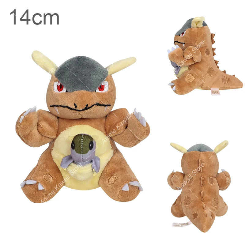 Cartoon Pokemon Plush Doll Cubone Riolu Geodude Aerodactyl Yveltal Rattata Duskull Stuffed Peluche Anime Birthday Xmas Gifts
