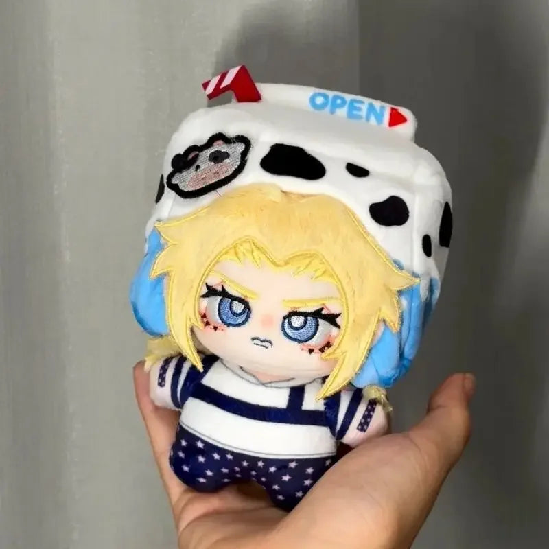 10cm Jo Jo Anime Cosplay Halloween Xmas Role Cute Jonathan Joestar Attributes Doll Plush Stuffed Toy Cute Puppet Mascot Gifts