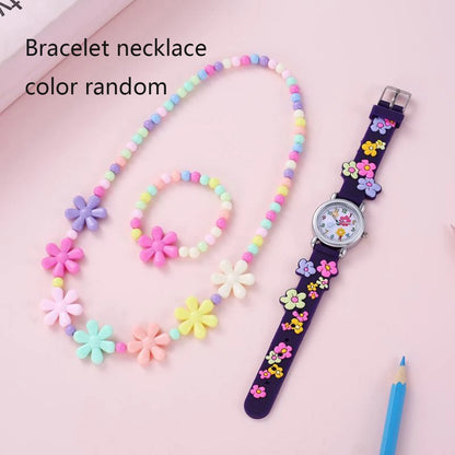 Adorable Kids' Cartoon Watch Set - Wrist Watches with Colorful Designs and Easy-to-Read Face - Perfect Gift for Children
