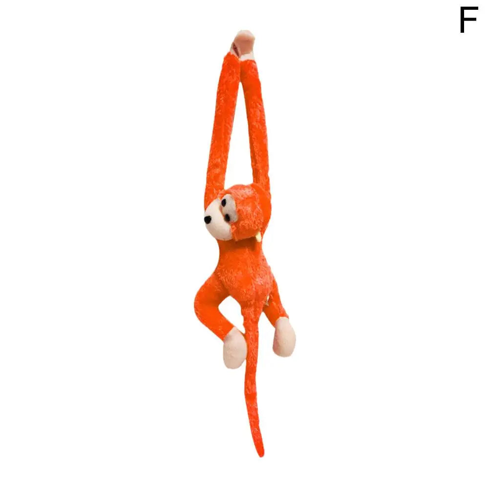 Plush Monkey Toy Stuffed Animal Cute Long Arm Tail Monkey Plush Toy Long Hands Monkey Mascot Room Curtain Decor Kids Toys