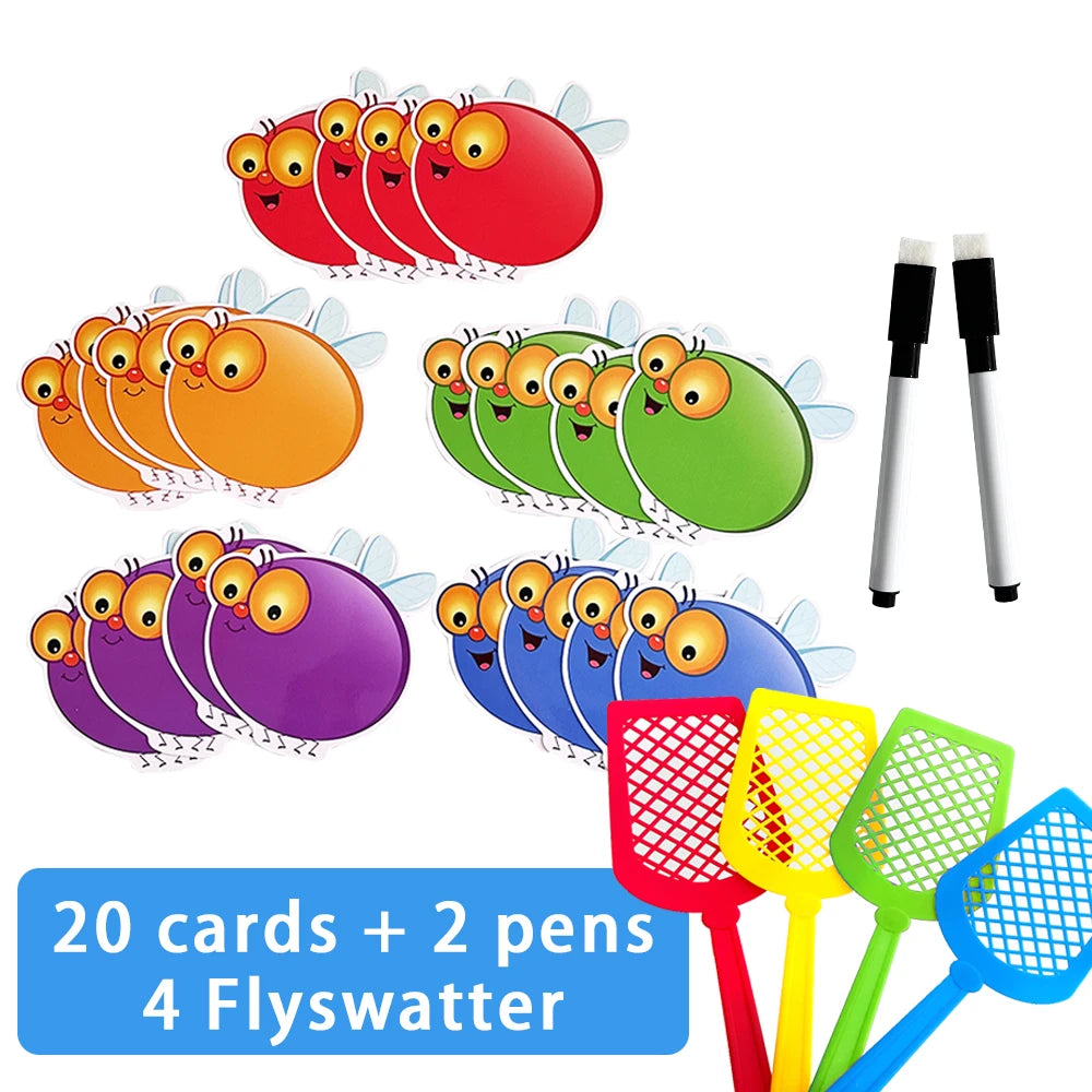 Dry Erasable Cards, DIY Educational Learning Game for Kindergarten, Montessori Toys, Early Childhood Teaching Aids