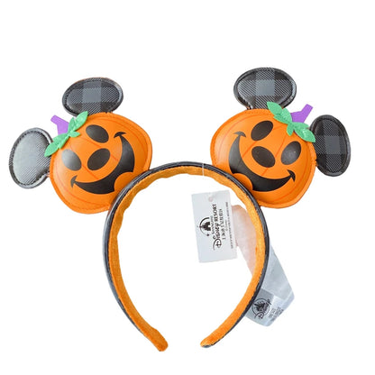 New Halloween Mickey Minnie Mouse Ears Headband Holiday Party Cosplay Hairband EARS COSTUME Plush Adult/Kids Headband Gift