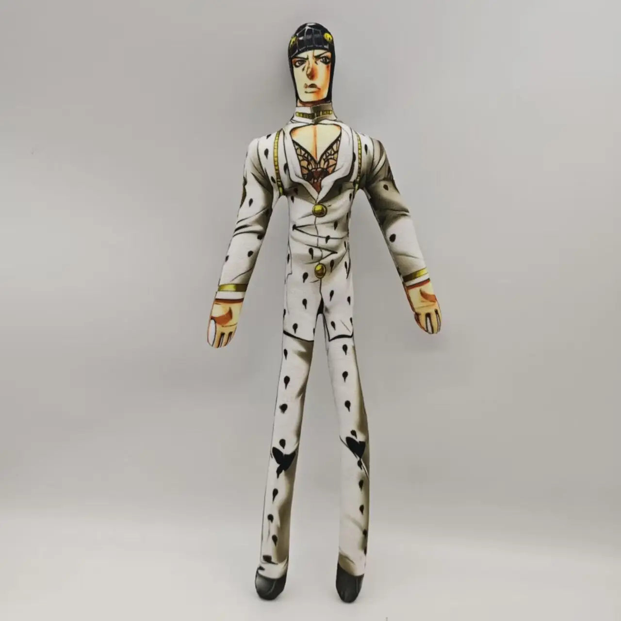 28cmJoJo Jotaro Kujo Joseph Joestar Gyro Zeppeli Johnny Joestar Stuffed Doll Abstract Wire Skeleton Cosplay Fans Collection Gift