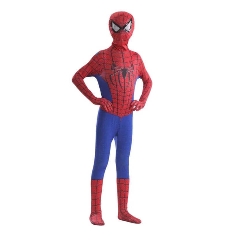 New Hot Full Set Cosplay Costume For Spider Fans Collector Miles Morales Zentai Suit Halloween Christmas Party Birthday Gift