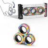 Magnetic Rings Fidget Toy Set Adult Fidget Magnets Spinner Rings Fidget Pack Great Gift for Adults Teens (3PCS)