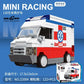 Racing Car Bus Engineering Vehicle Ambulance Pull Back Model Building Blocks Brick Toys Children Boys Compatible With Lego