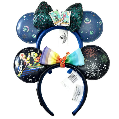 New Halloween Mickey Minnie Mouse Ears Headband Holiday Party Cosplay Hairband EARS COSTUME Plush Adult/Kids Headband Gift