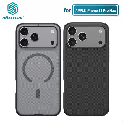 NILLKIN Magnetic Case For iPhone 18 Pro Max IPhone18 Frosted Shield Pro TPU PC MagSafe Hard Cover