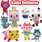 New Gabbys doll house Plush Toy Mercat Cartoon Stuffed Animals Smiling Cat Car Cat Hug Gaby Girl Birthday Gift!