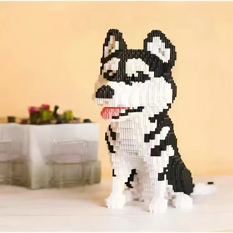 5000 Pcs Pet Dog Building Blocks Holiday and Birthday Gifts Party Games Office Home Furnishings DIY Handmade Assembly Creative in [This Last Word Is Incomplete and Needs Context to Be Fully Translated, but I'Ve Left It as Is.