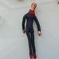 Anime Jujutsu Kaisen Doll Movable Funny Gojo Satoru Toy Shapeshift Figure Cosplay movable Abstract Wire Skeleton Halloween Prop