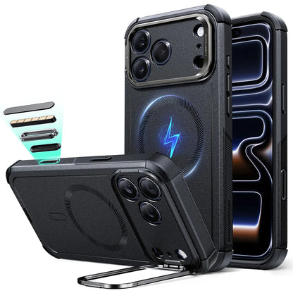 ESR for iPhone 18 Pro Max&17 Pro Max Magnetic Phone Case with Stand 7X Military-Grade Drop Protection for iPhone 17 Pro&18 Pro