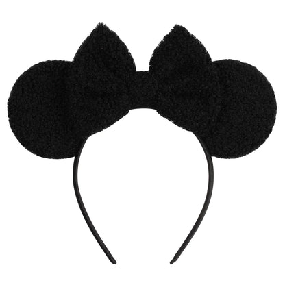 New Christmas Velvet Mouse Ear Headband Cute Ear Headband Halloween Birthday Girl Cosplay Costume Party Decoration Headband