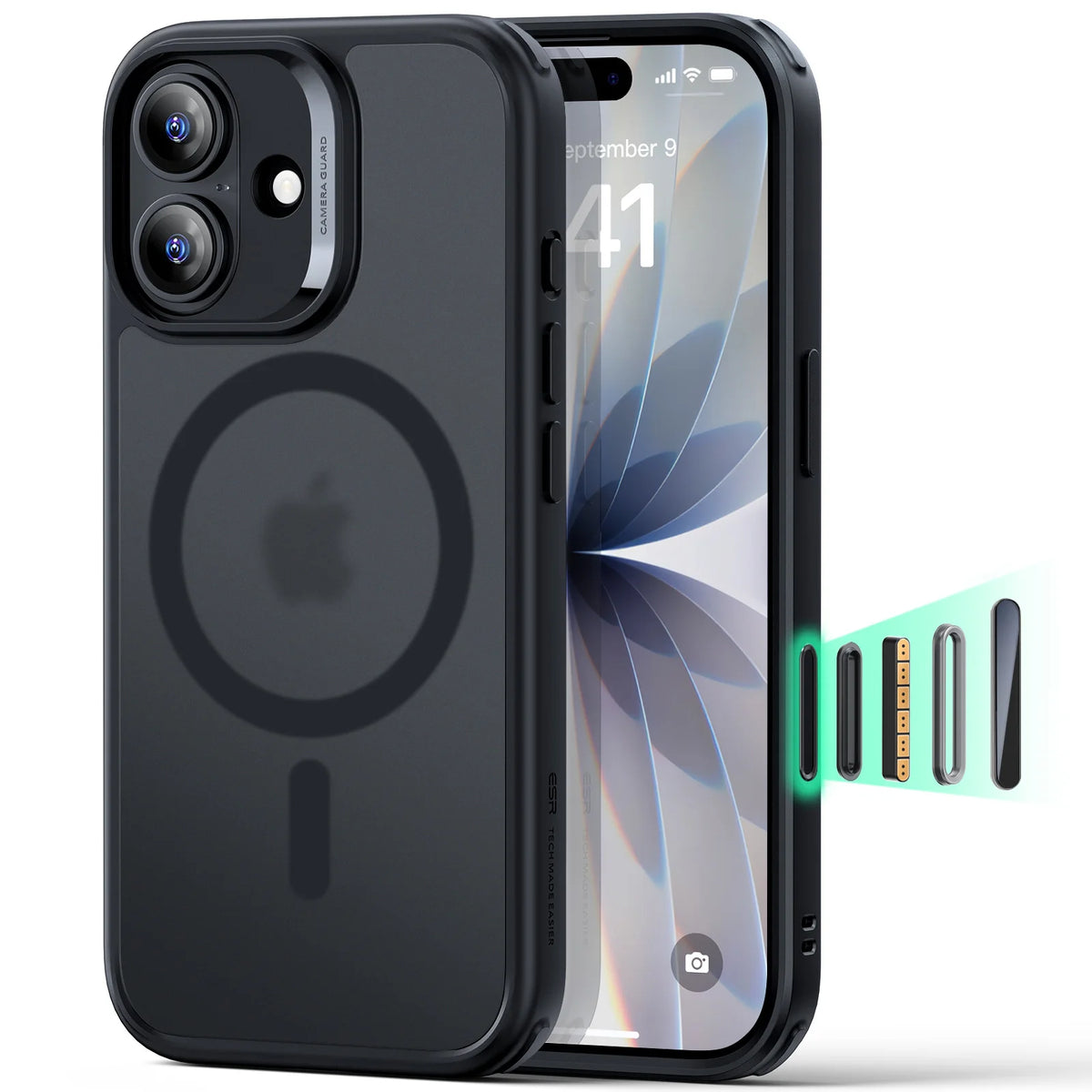 ESR for iPhone 18 Pro Max/18 Pro(2026) Magnetic Phone Case Military-Grade Protection Back Cover for iPhone 17/16/Air Series