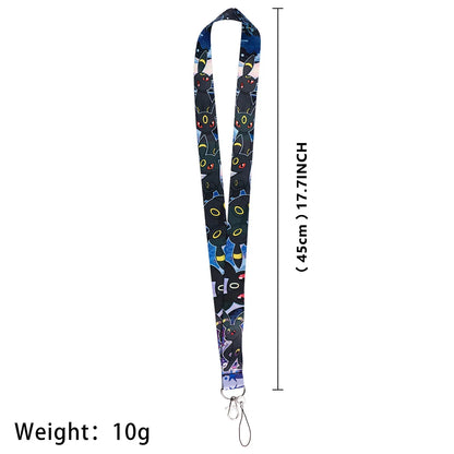 Cute Anime Lanyards For Key Neck Strap Lanyards ID Badge Holder Keychain Key Holder Hang Rope Keyrings Accessories Gifts