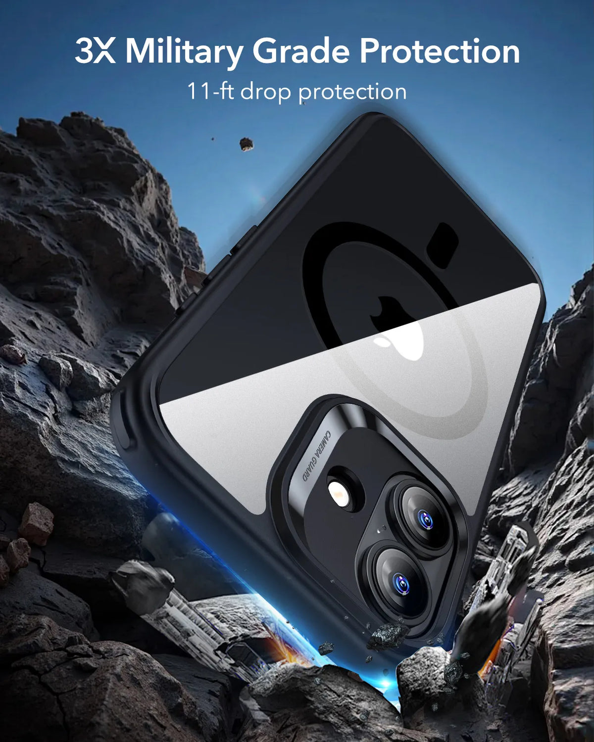 ESR for iPhone 18 Pro Max/18 Pro(2026) Magnetic Phone Case Military-Grade Protection Back Cover for iPhone 17/16/Air Series