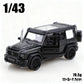 1/43 Scale Die-Cast Metal New Little G Pullback Off-Road Vehicle, Three-Door Alloy Model, Boy's Toy, Decoration