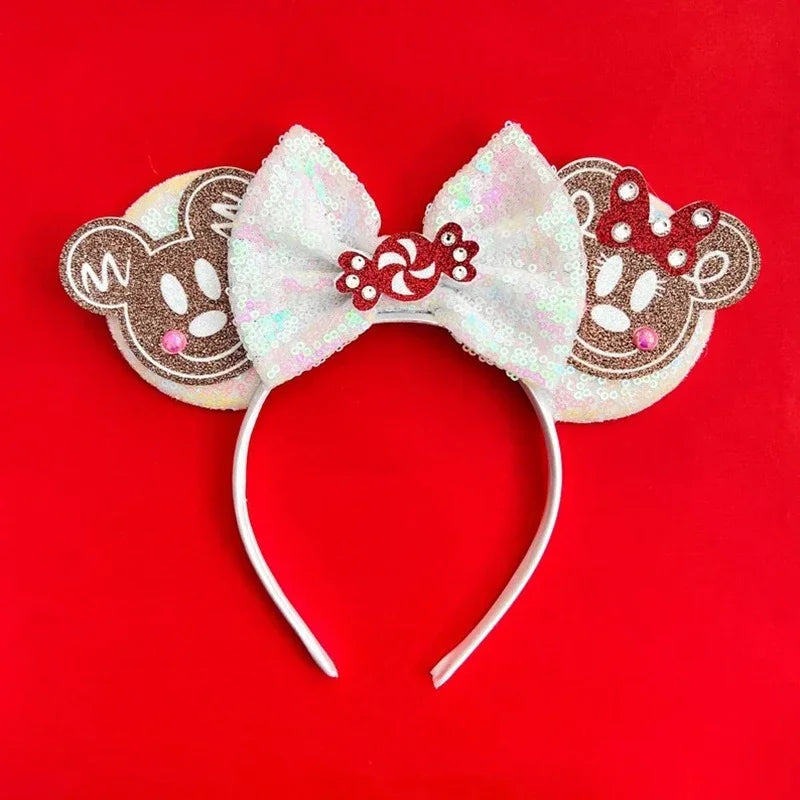 Disney Halloween Ear Headbands For Adults Kids Cosplay Bat Skeleton Maleficent Hairband Girls Ghost Women Party Hair Accessories