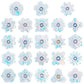 10PCS Finger Gyroscope Laser Aurora Fingertip Gyroscope Decompression Fidget Spinners Toys