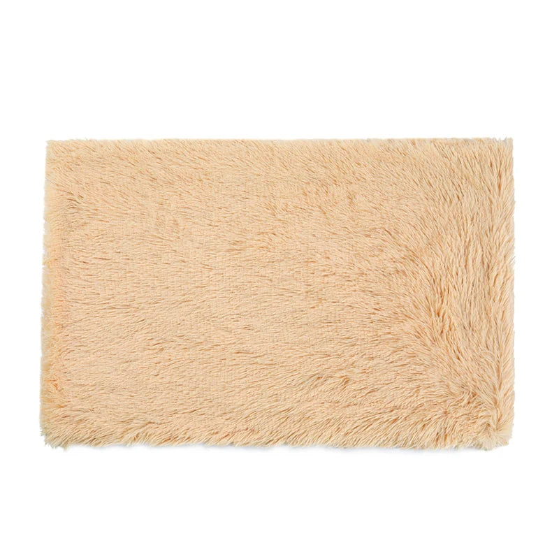 Super Soft Fleece Fluffy Pet Blankets Dog Sleeping MatMattress Extra Warm Pet Cushion for Small Medium Large Dogs & Cats