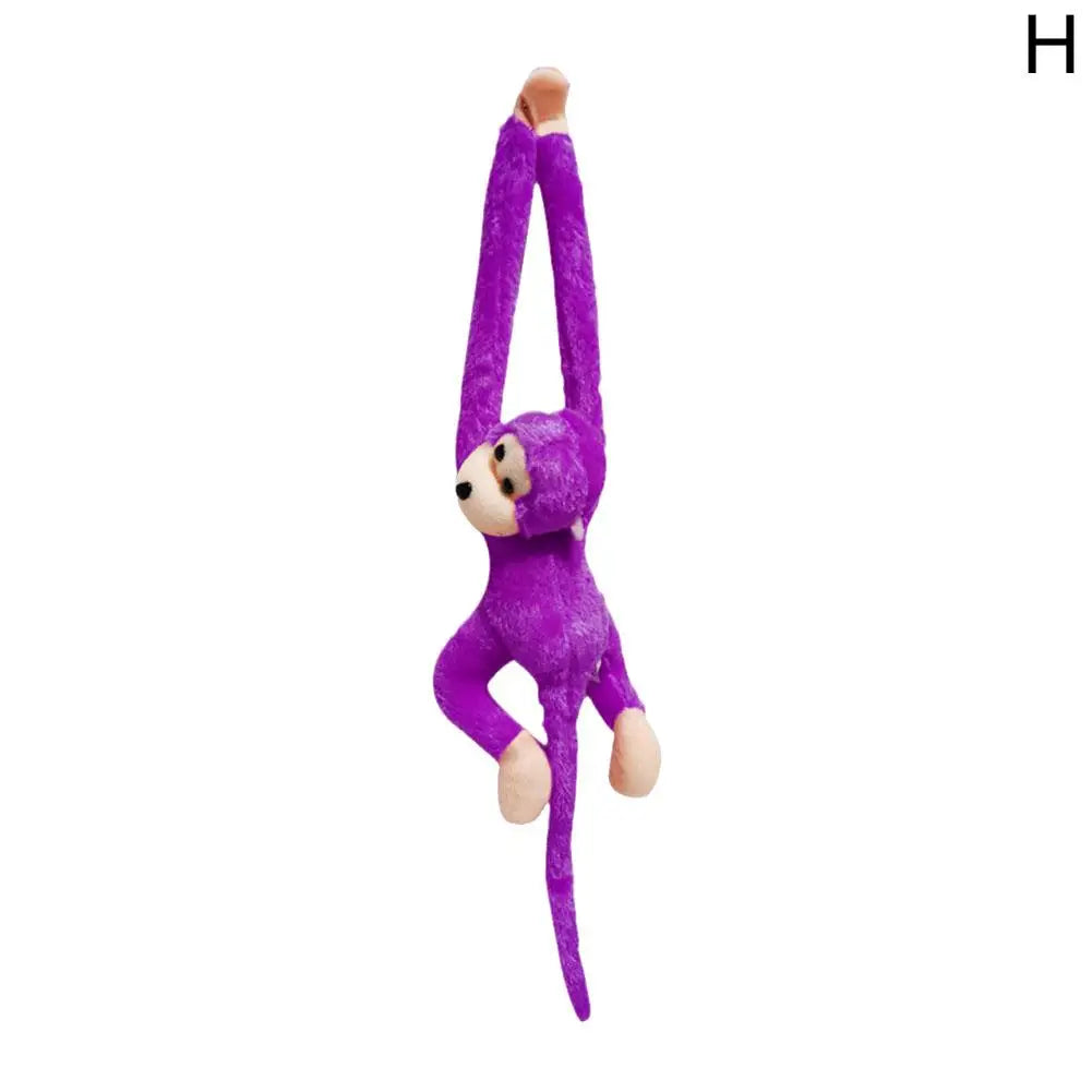 Plush Monkey Toy Stuffed Animal Cute Long Arm Tail Monkey Plush Toy Long Hands Monkey Mascot Room Curtain Decor Kids Toys