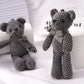 16cm Soft Stuffed Pineapple Bear Plush Toys Mini Teddy Bear Dolls Toy Small Gift for Party Wedding Keychain Bag Pendant Toy Gift