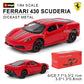Bburago 1: 64 Ferrari series Multiple choices SP3 812 ENZO F40 F12TDF SF90 458 Car Die Casting Model  Gift Toy