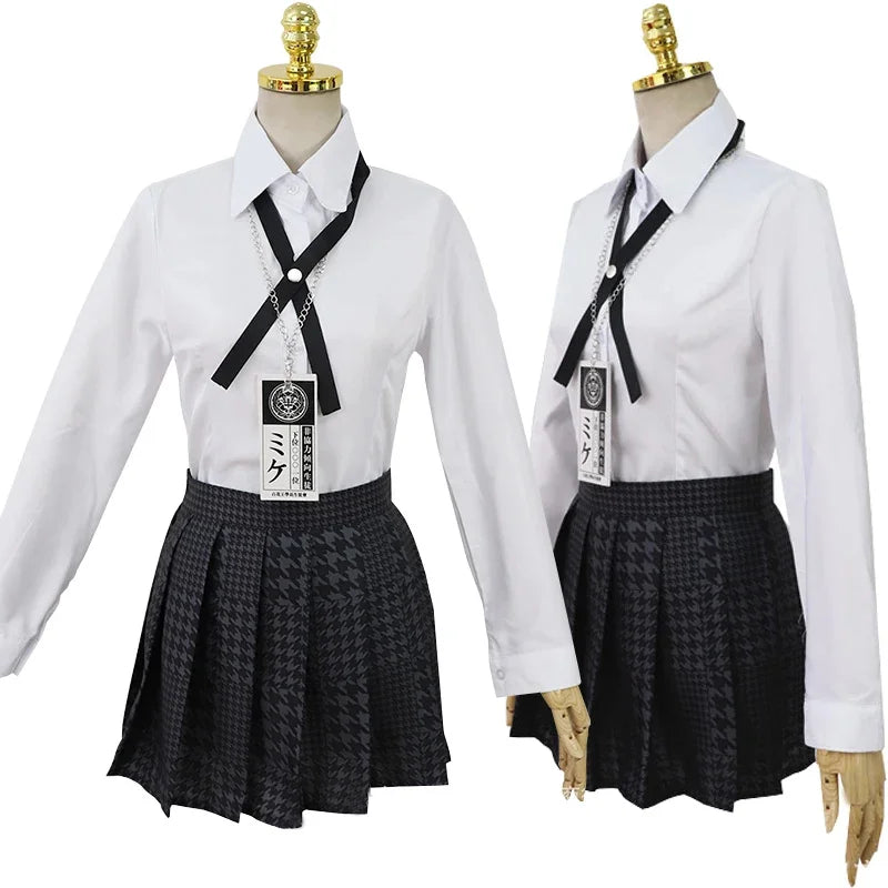 Anime Kakegurui Jabami Yumeko Cosplay Costume Halloween Sayaka Compulsive Gambler Japanese School Girls JK Uniform Halloween Cos