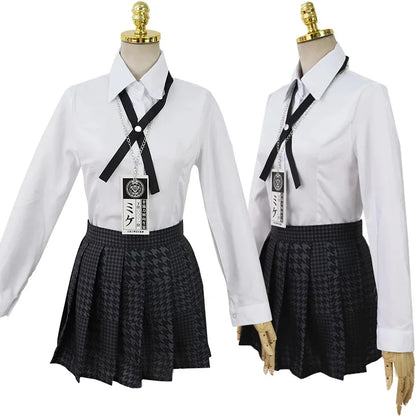 Anime Kakegurui Jabami Yumeko Cosplay Costume Halloween Sayaka Compulsive Gambler Japanese School Girls JK Uniform Halloween Cos