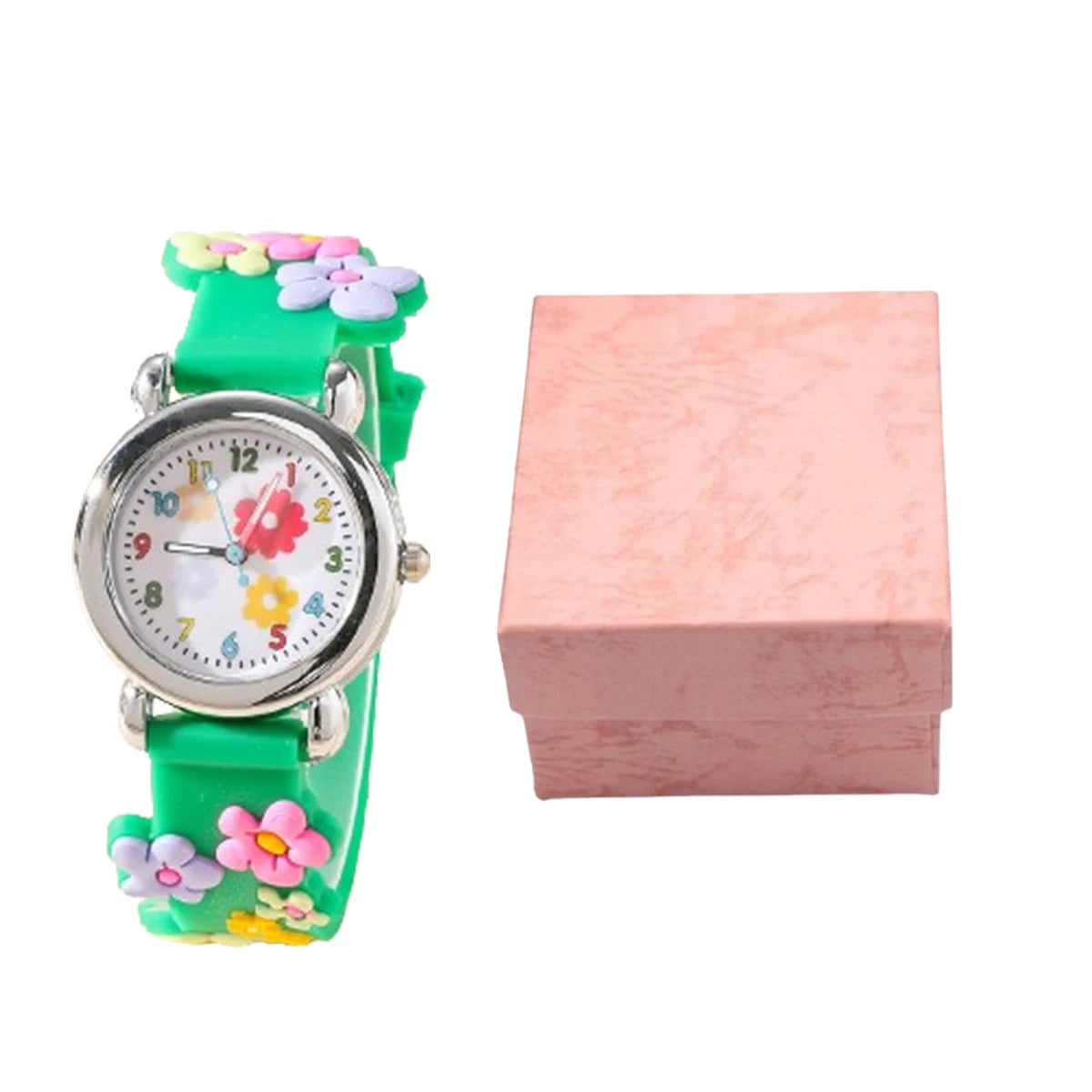 Adorable Kids' Cartoon Watch Set - Wrist Watches with Colorful Designs and Easy-to-Read Face - Perfect Gift for Children